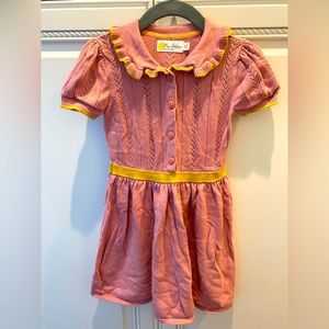 Mini Boden Pink Dress, Size 4-5 Yrs